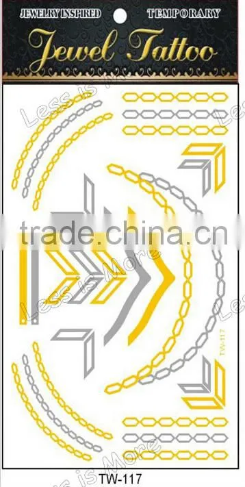 Tattoo Sticker Waterproof,Temporary Tattoo Foil Tattoo,2015 Christmas Stickers