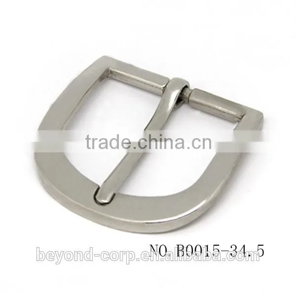 34.5MM D shape buckle with prong neutral style buckle strict QC buckle