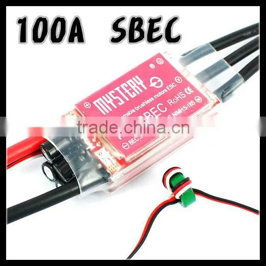 Mystery Topspeed 100A SBEC Brushless ESC Programable Speed Control ESC