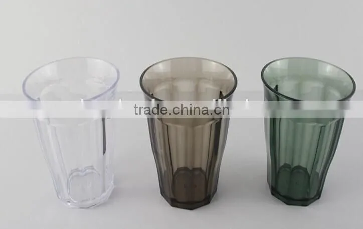 colorful insulated 400ML plastic cup PS material