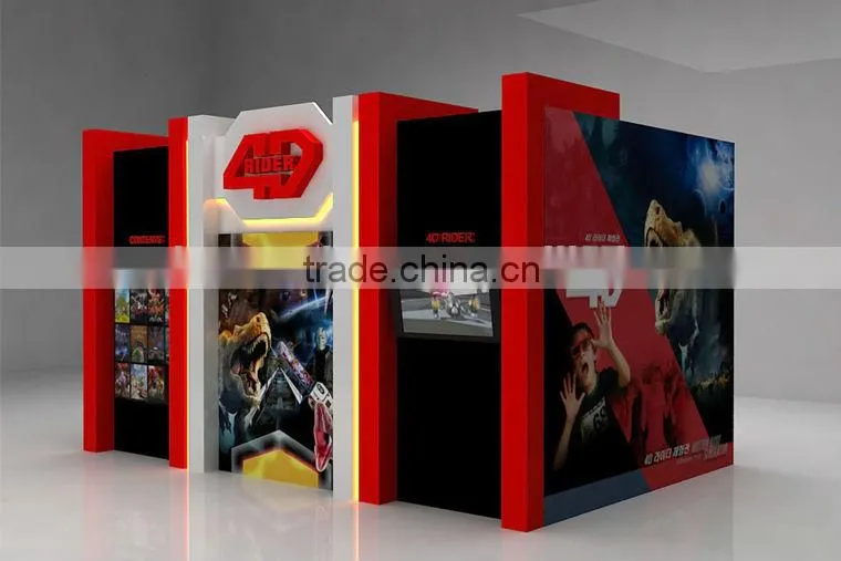 4D cinema with 4D motion cinema seat