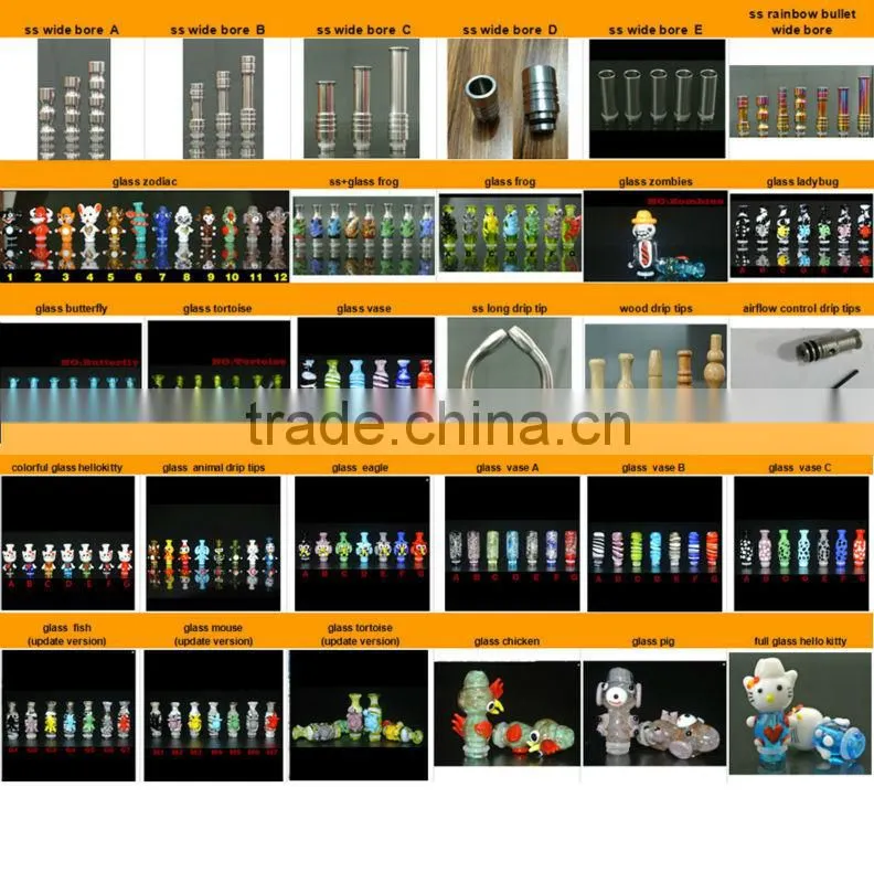 Eco-friendly wide bore drip tip wholesale with factory price