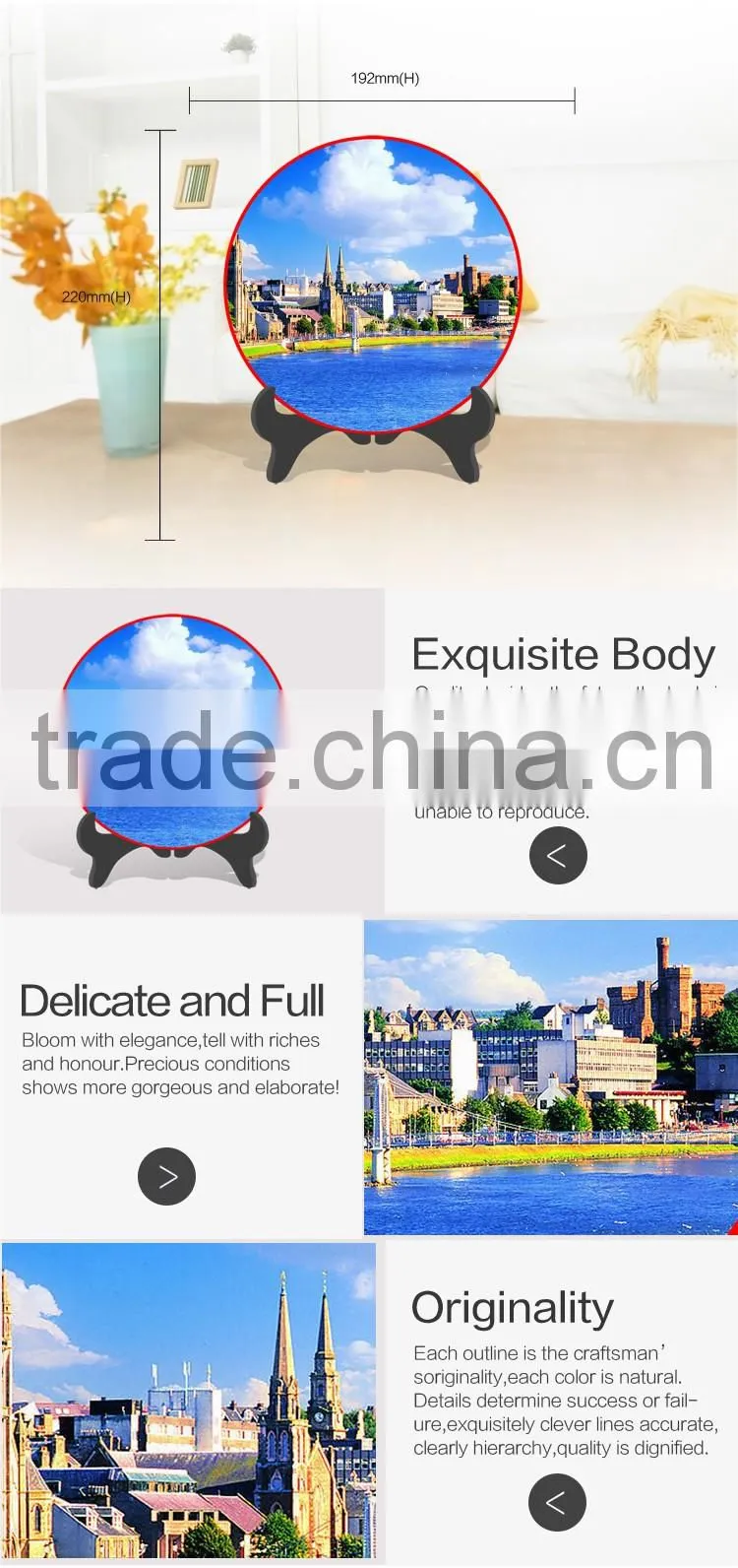 Hot sale Beautiful and cheap handmade Country style craft good for health