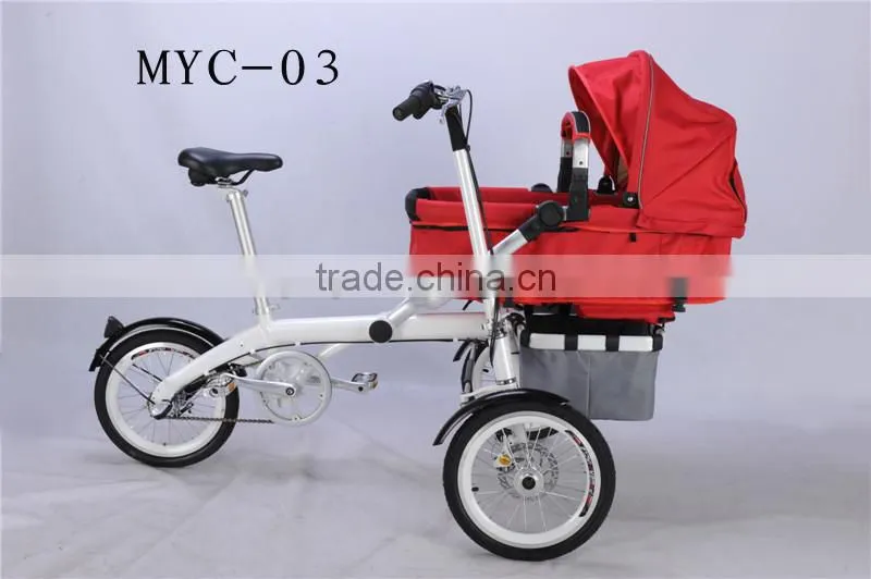 2015 hot baby products stroller bike 2 in 1 fancy baby stroller baby jogger mother and baby bike