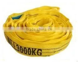 soft round sling polyester round lifting sling loading belt