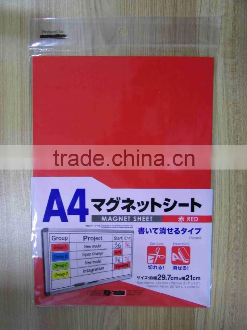 PP DIY Jigsaw Puzzle Magnet Patch ,Can cut shapes fridge magnet! Give up PVC!!!