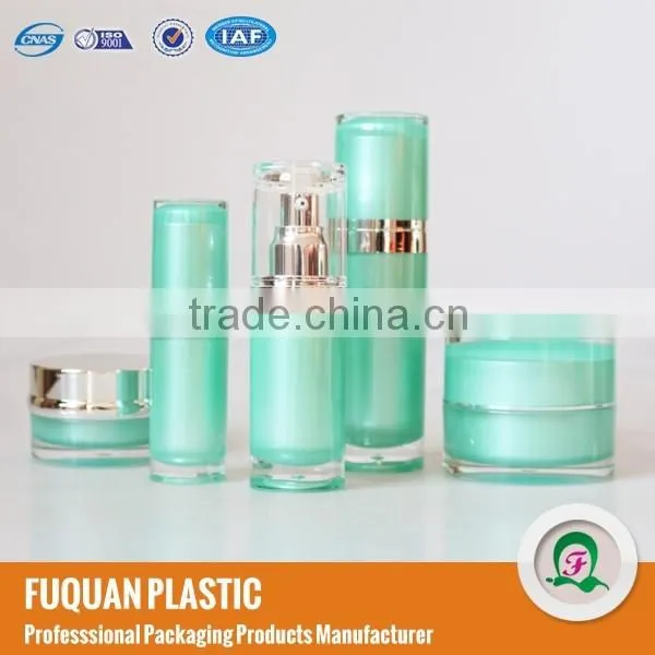 HOT acrylic cosmetic colorful jar