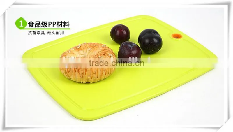 food grade large plastic chopping cutting board set cb016