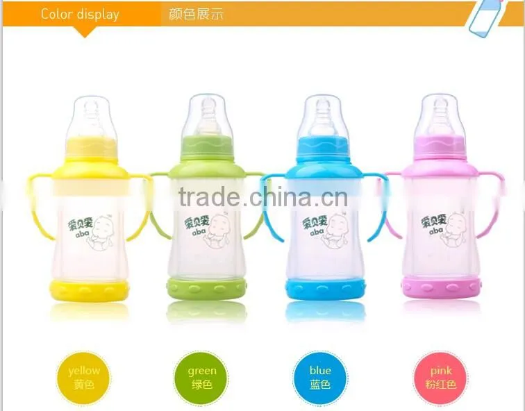 new crystal bottle glass feeding bottle