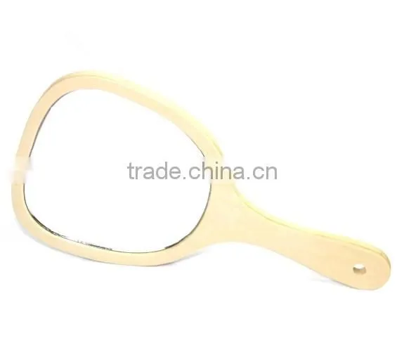 Natural wooden frame mirror
