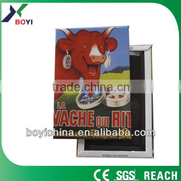 Promotional cute cartoon kids toy animal shaped fridge magnet