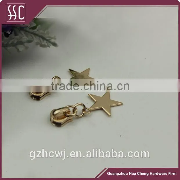 star shaped zipper puller,wholesale metal zipper puller,Guangzhou zipper puller