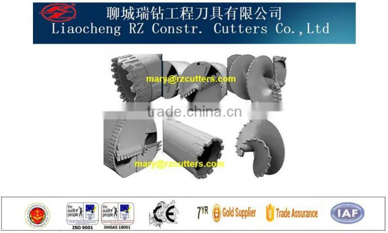 earth drilling mechinary partsBFZ65/aguer drill teethBFZ65/Construction cutting tools.round shank chisel bits.Foundation