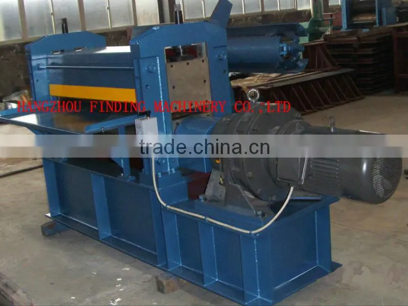 PLC control cold rolling rebar machine with electric tile cutter