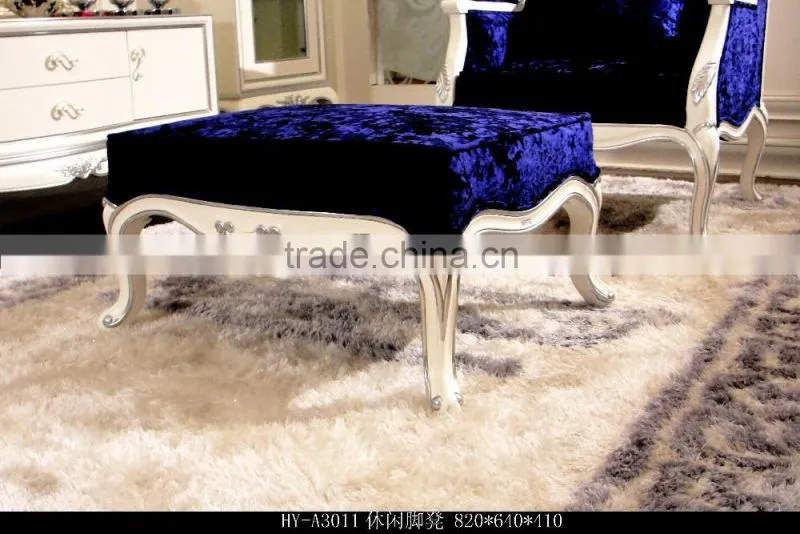 Neo-classical post-modern European style solid wooden solid wood carved wedding living room furniture royal chair