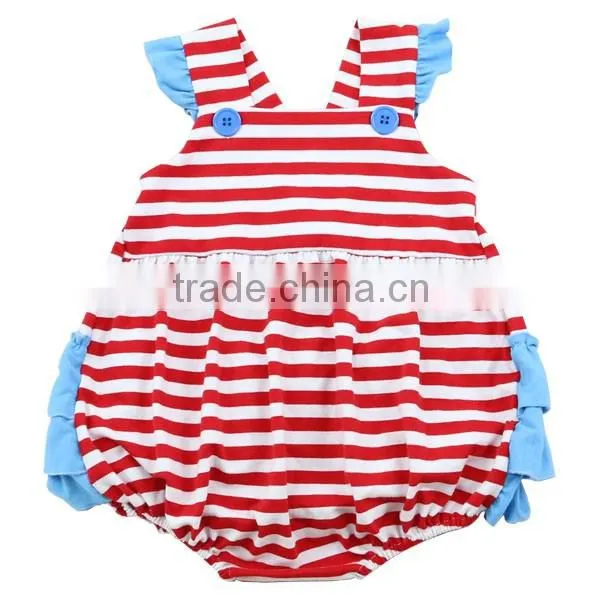 Wholesale baby club clothes cheap girls rompers boutique cotton cute western toddler rompers