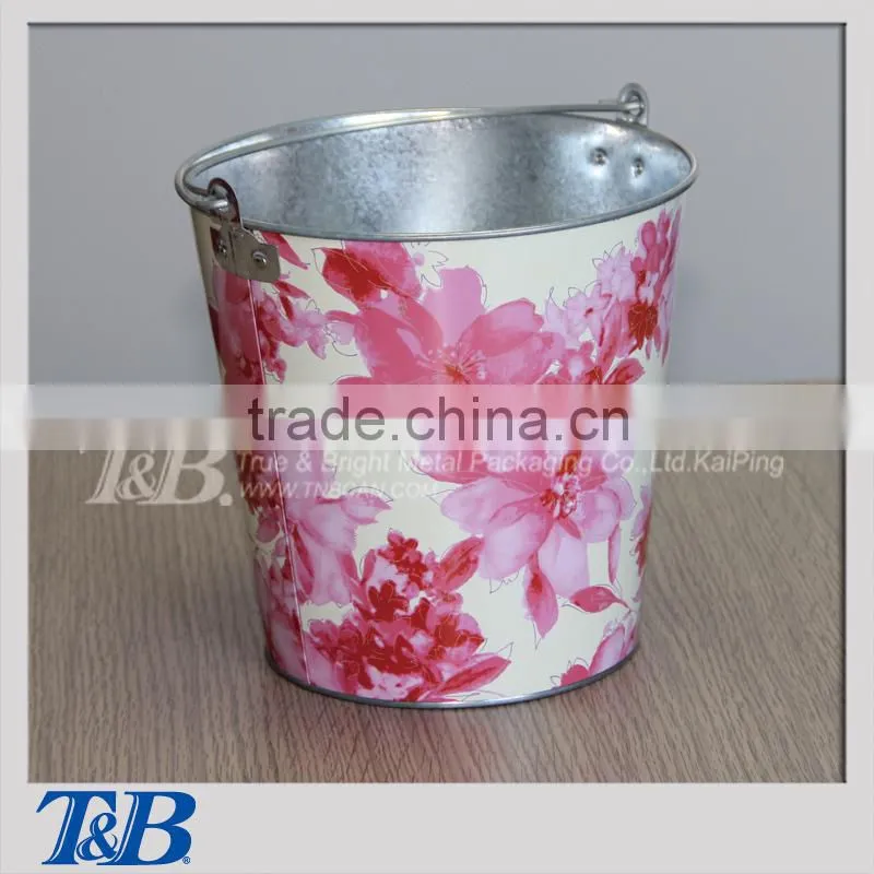Hot selling full colour gardening pail