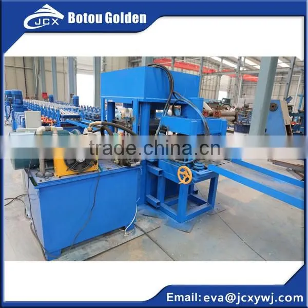 w beam guardrail production line manufacture