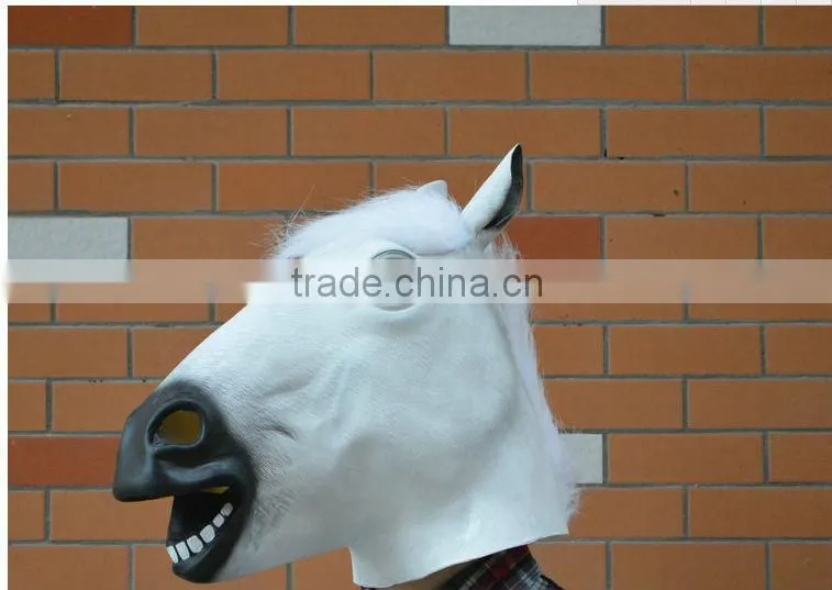 Latex Horse mask for party, halloween mask, face mask