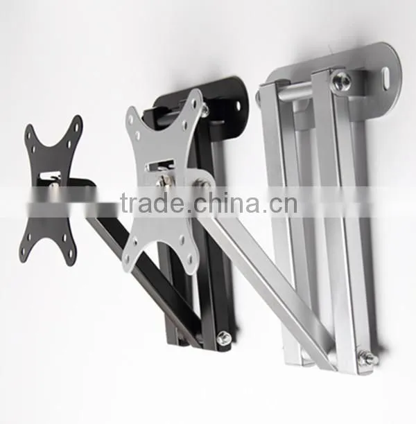 180 Degree Swivel Tilting Vertical Adjustable TV Wall Bracket in Brackets Retractable TV Mounts