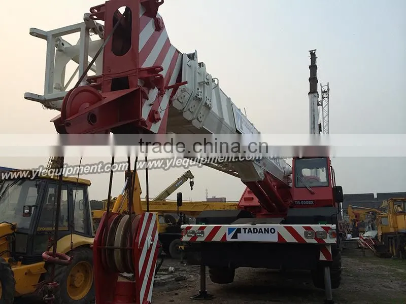 TADANO TR500EX 50 ton used rough terrain wheel crane
