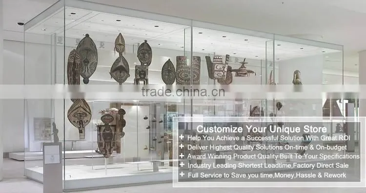 Boutique Unique Museum Showcase