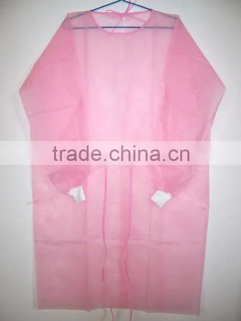 disposable medical gown