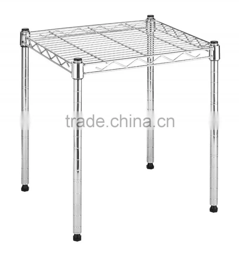 Light Duty Metal Storage Rack with Adjustable Shelves