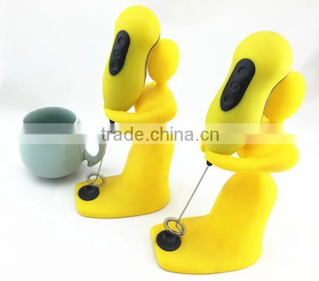 Milk Frother With Gril Base