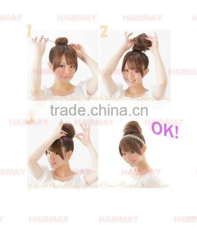Hair Bun small Medium Large Size
