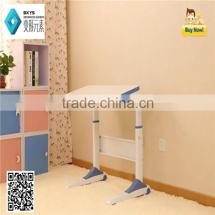 rm learning table with lamp/mdf table made in China