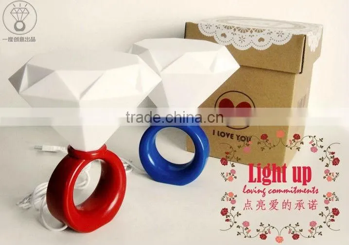 New design night lamp(red and blue),LED light items,home decoration