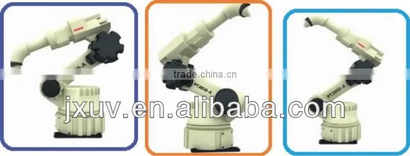 Spraying robot arm machine for any shape of materials