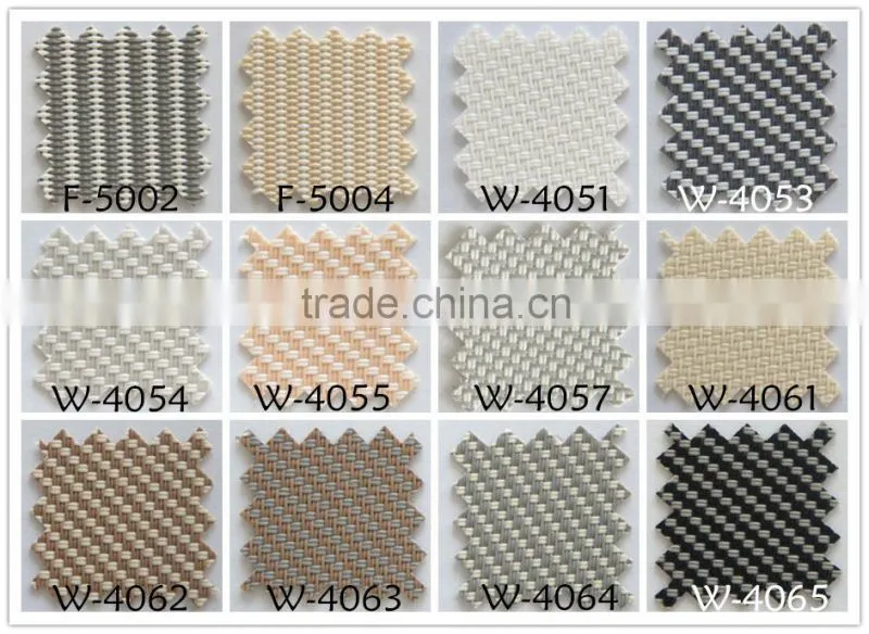 2015 new style pvc screen indoor roller blinds made in china pvc coated polyester fabric