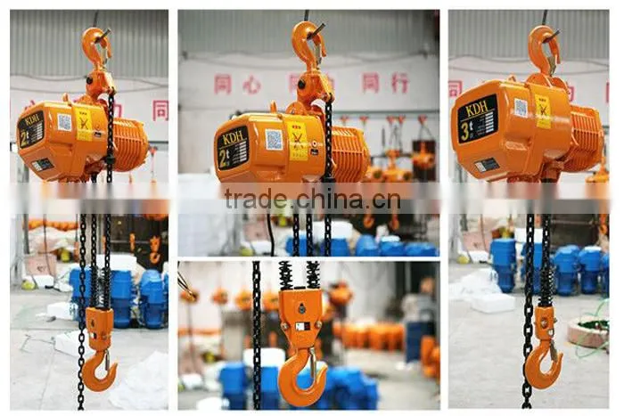 Toyo Electric Chain Hoist 3 ton Electric Chain Hoist With Trolley