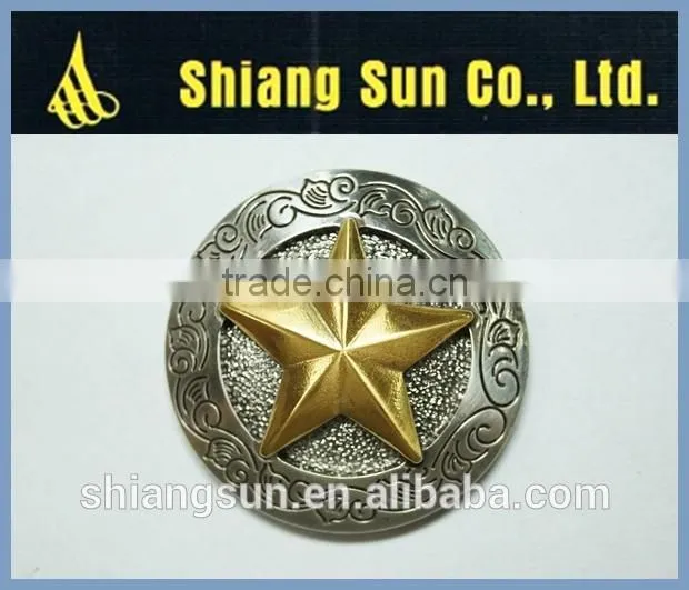 Classic high quality Taiwan brand leather belt buckle screws men buckle for belt