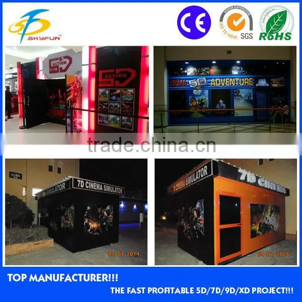 9d cinema/truck mobile 9d cinema equipment