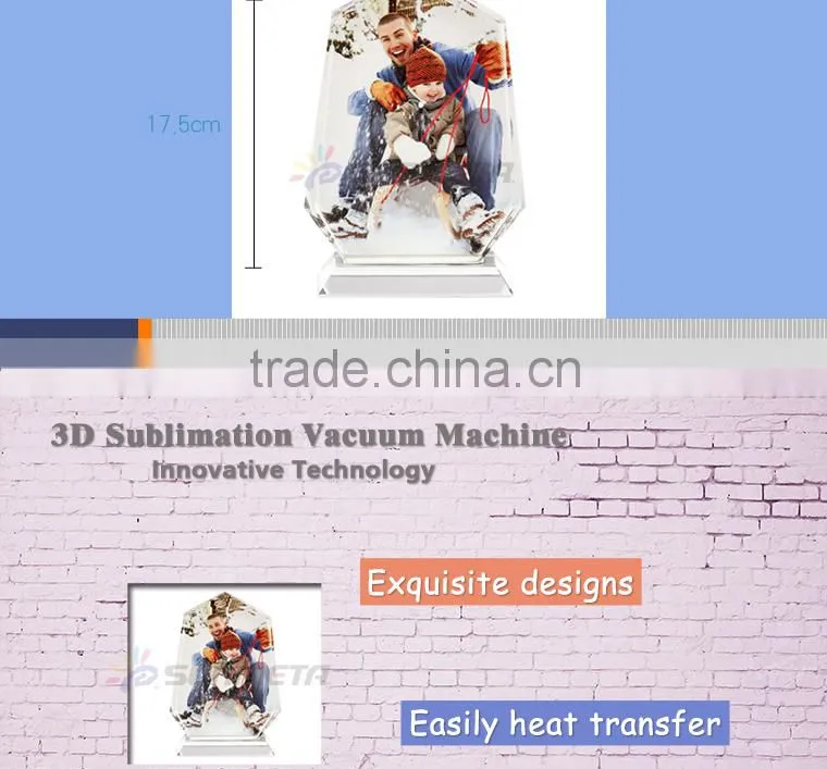 Blank Sublimation crystal as a wedding gift (BXP01))