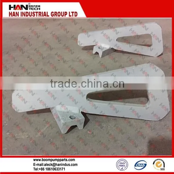 Putzmeister concrete pump parts Paddle Left 441541 for S VALVE