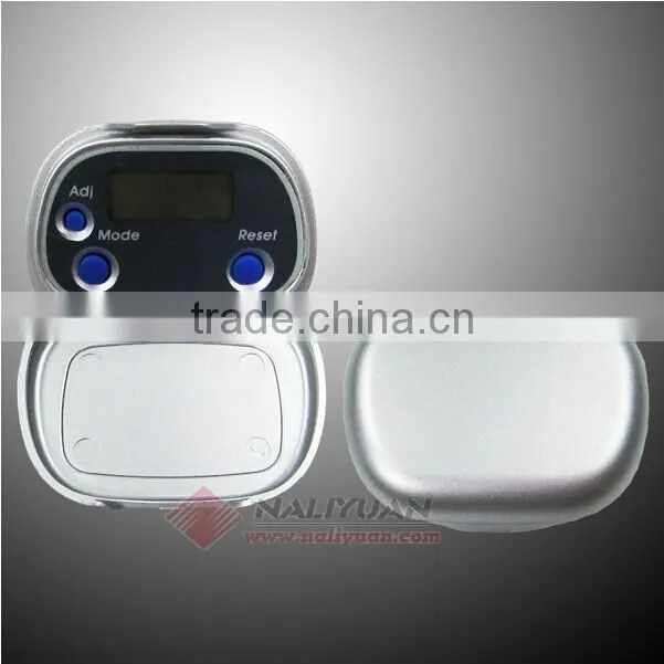 LCD dislay pedometer,portable pedometer with cover
