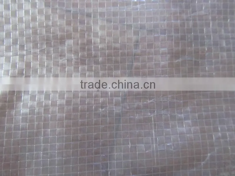 hdpe film with grommets spaced 3feet and ropes in all hems