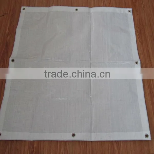 Laminated PP Woven Fabric Strip blue/white new brand