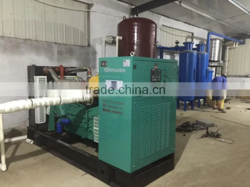 Silent factory natural gas generator from china