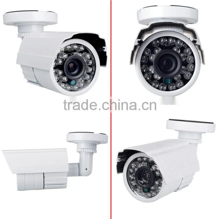 IP66 Waterproof IR bullet analog fixed lens CMOS 900tvl cctv camera system