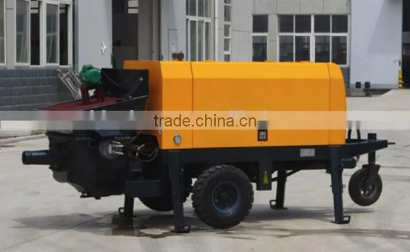 Construction use concrete mixer and pump for construction