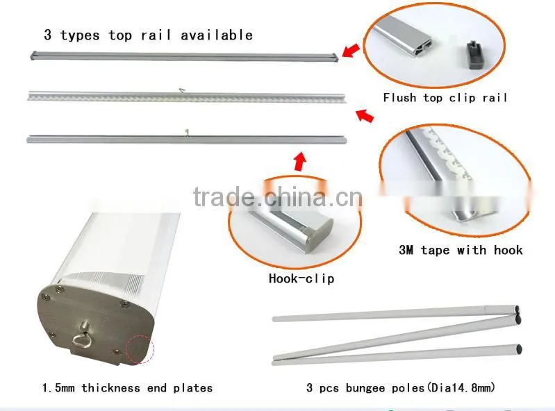 promotion custom trading show roll up banner stand