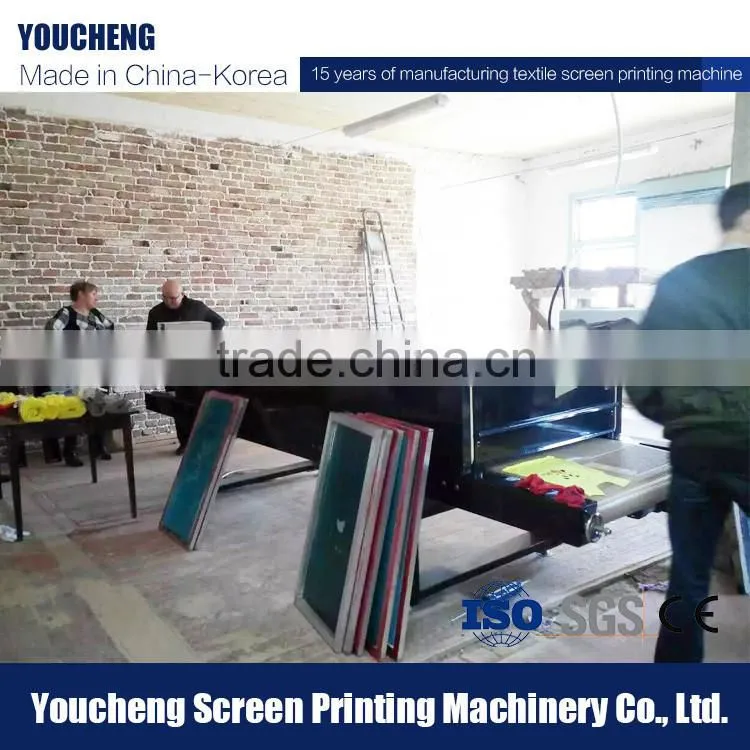 Infrared tshirt screen printing conveyor dryer/ flash drying machine