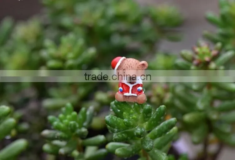 DIY SUPPLIERS Kawaii Christmas tree & Santa Claus resin crafts -> _-> wholesale ceramic hand carved wooden figurines