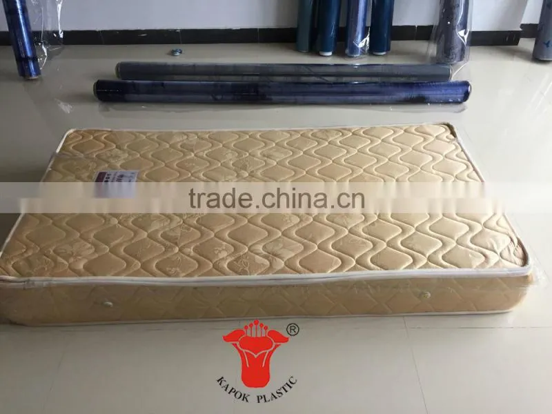Best Selling Clear PVC stretch film for mattress packaging