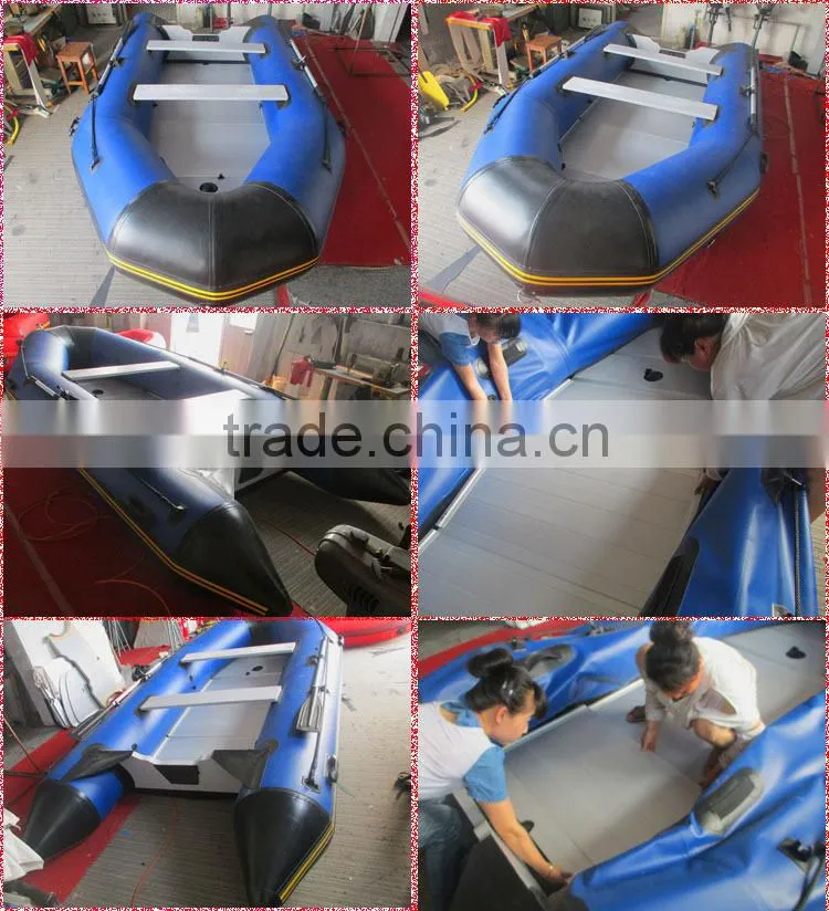 Shandong PVC hull inflatable boat for sale